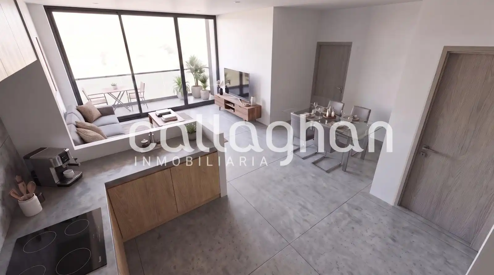 Cocina de Edificio en venta en Plaza Xúquer