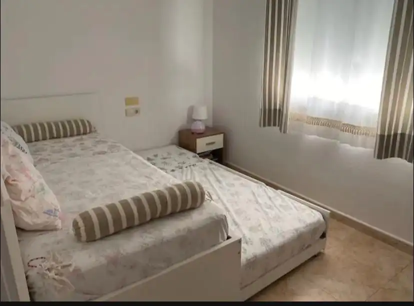 Schlafzimmer von Erdgeschoss zur Miete in Cartagena mit Klimaanlage, Heizung und Terrasse