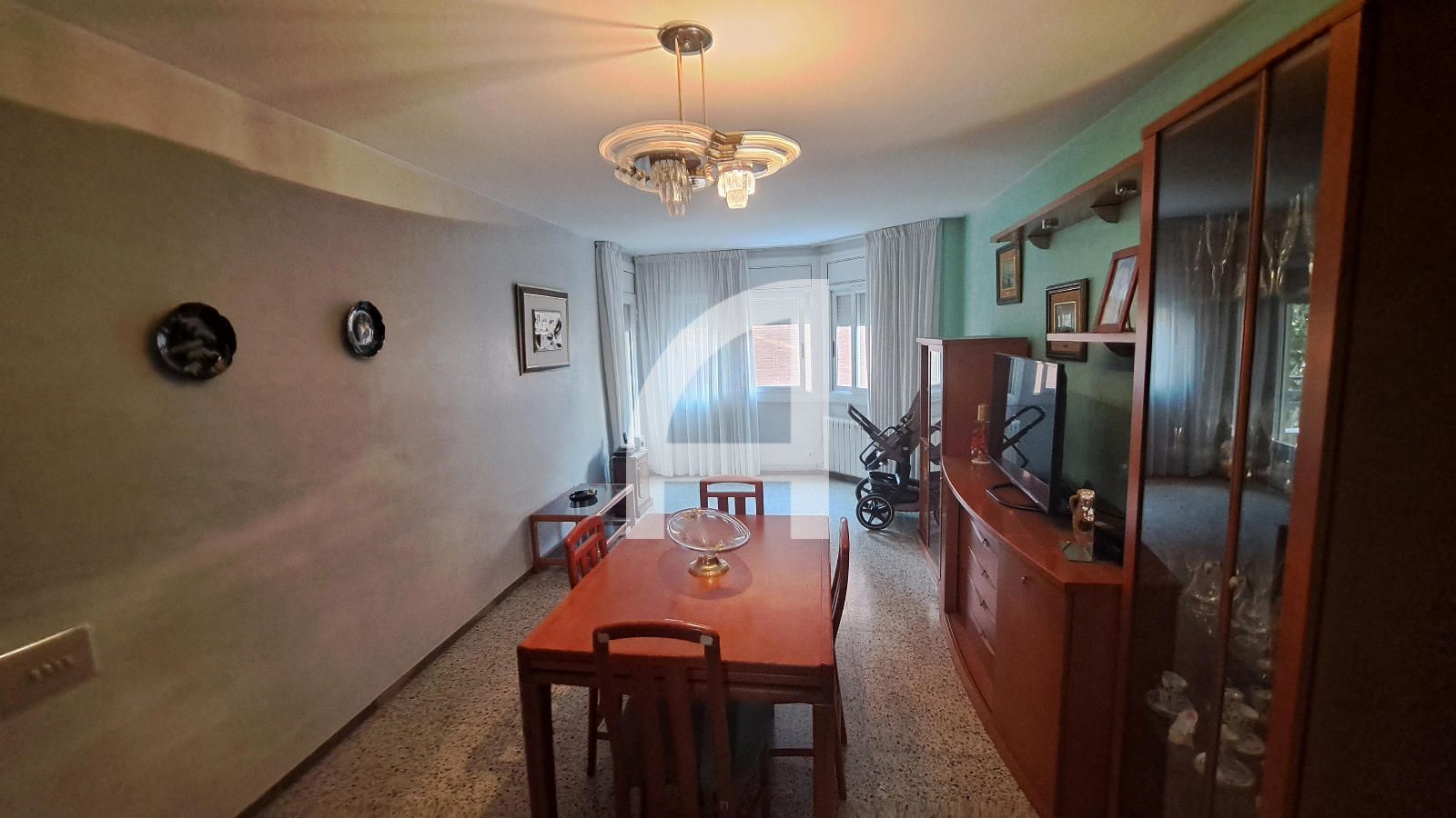 Dining room of Flat for sale in Terrassa  with Heating, Terrace and Balcony