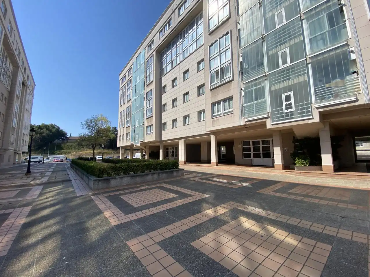 Vista exterior de Piso de alquiler en A Coruña Capital  con Calefacción y Amueblado