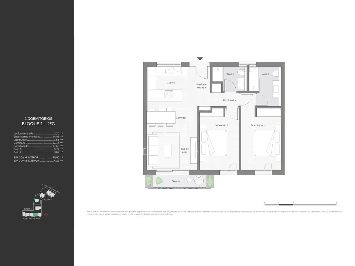 Flat with pool for sale in Santa Eulària, imagen 5