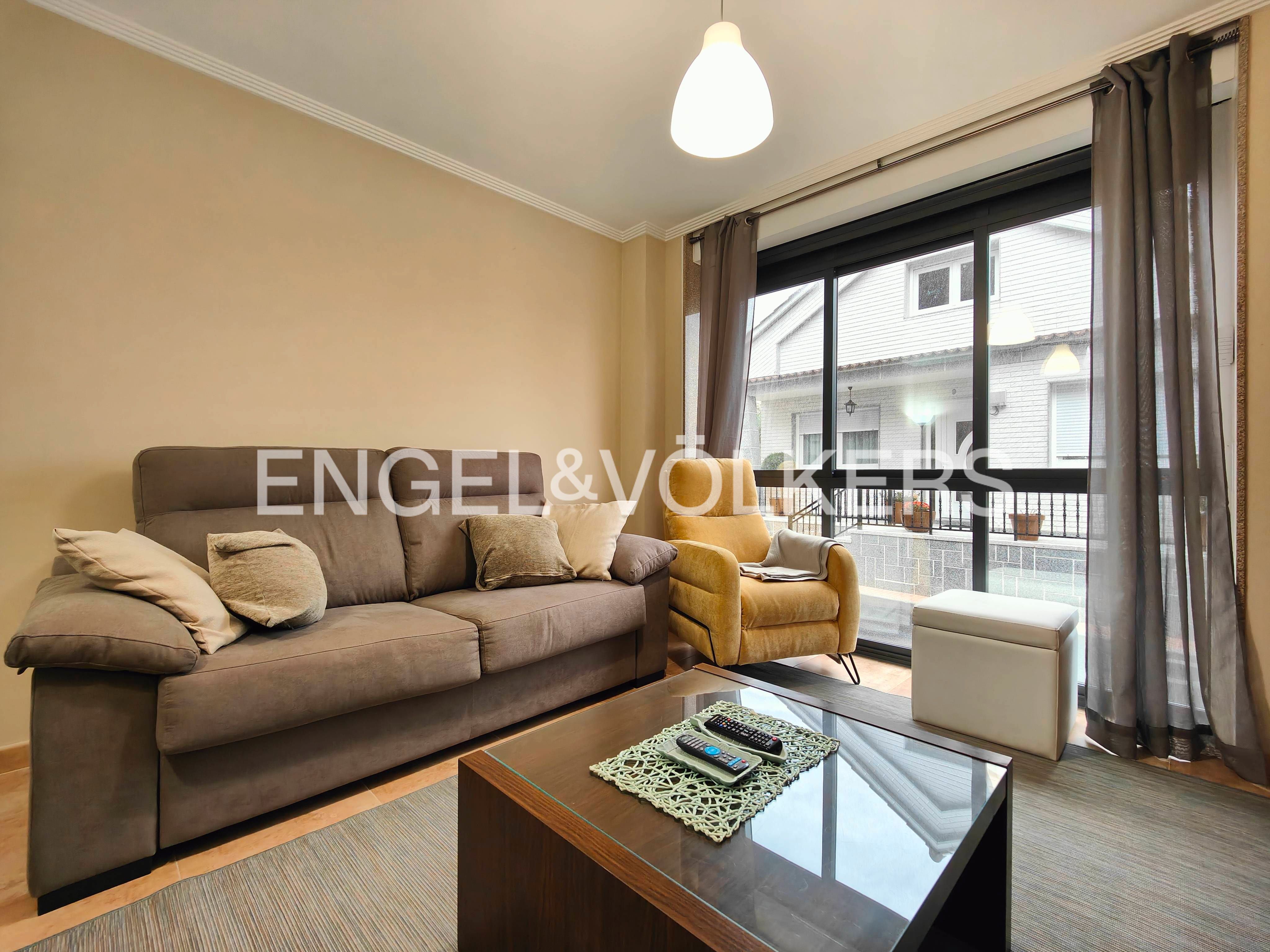 Living room of Apartment for sale in A Illa de Arousa   with Heating, Parquet flooring and Storage room