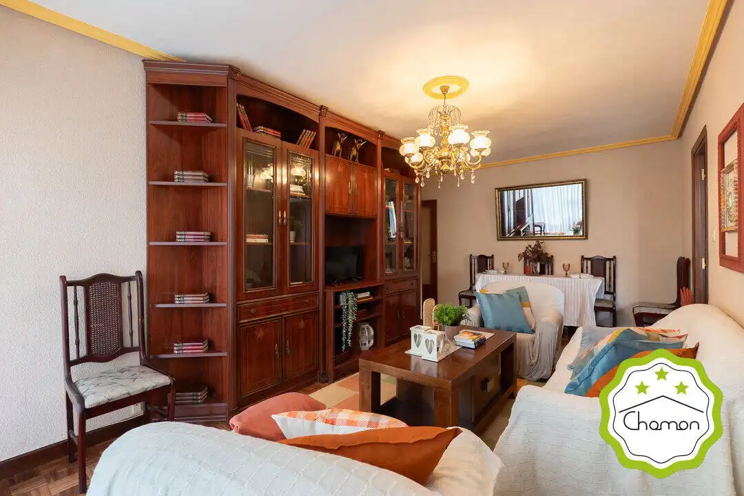 Wohnzimmer von Wohnung zum Verkauf in Lekeitio mit Heizung und Terrasse