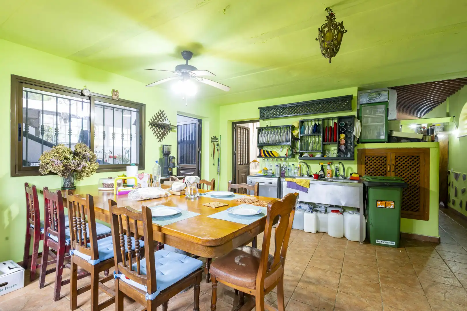 Cocina de Finca rústica en venta en San Cristóbal de la Laguna con Calefacción, Jardín privado y Terraza