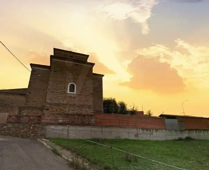 Vista exterior de Casa o chalet en venta en Villares de Órbigo con Calefacción y Terraza