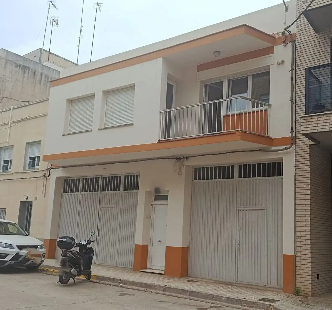 Vista exterior de Casa o chalet en venta en Benicarló con Terraza, Trastero y Balcón