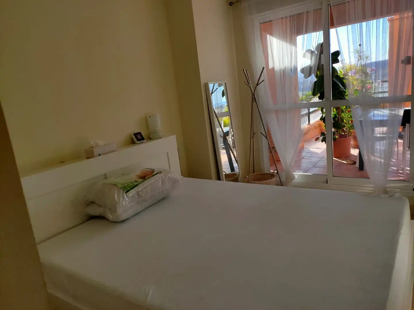 Schlafzimmer von Wohnungen zum Verkauf in Mojácar mit Klimaanlage, Heizung und Terrasse