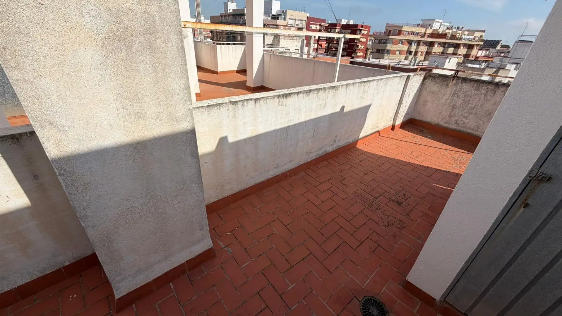 Terrassa de Dúplex en venda en Castellón de la Plana / Castelló de la Plana amb Aire condicionat, Parquet i Terrassa