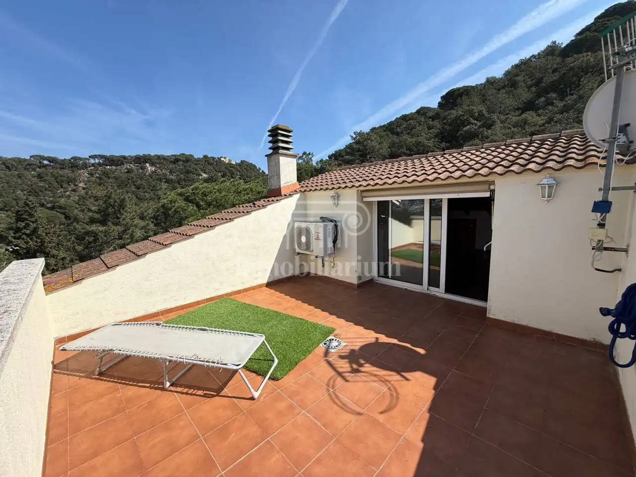 Terrassa de Casa o xalet en venda en Blanes amb Aire condicionat, Calefacció i Jardí privat