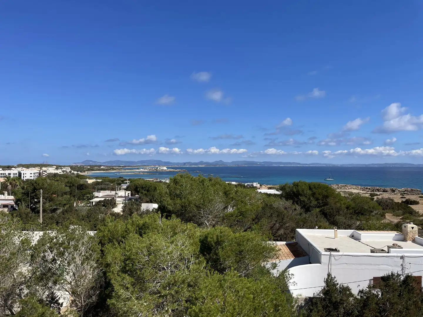 Vista exterior de Casa o xalet en venda en Formentera amb Jardí privat, Terrassa i Piscina
