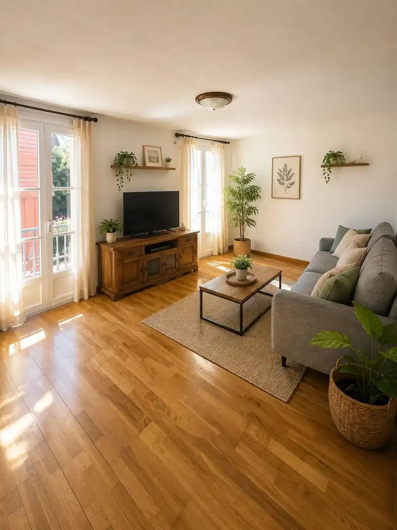 Sala de estar de Apartamento en venta en Ribadesella con Calefacción y Balcón