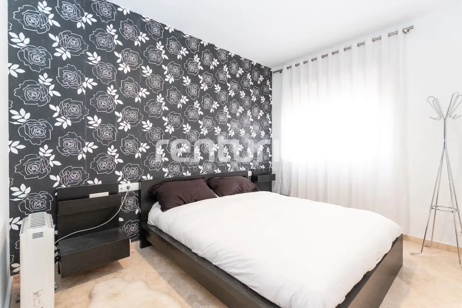 Schlafzimmer von Wohnung zum Verkauf in La Font de la Figuera mit Klimaanlage, Terrasse und Ofen
