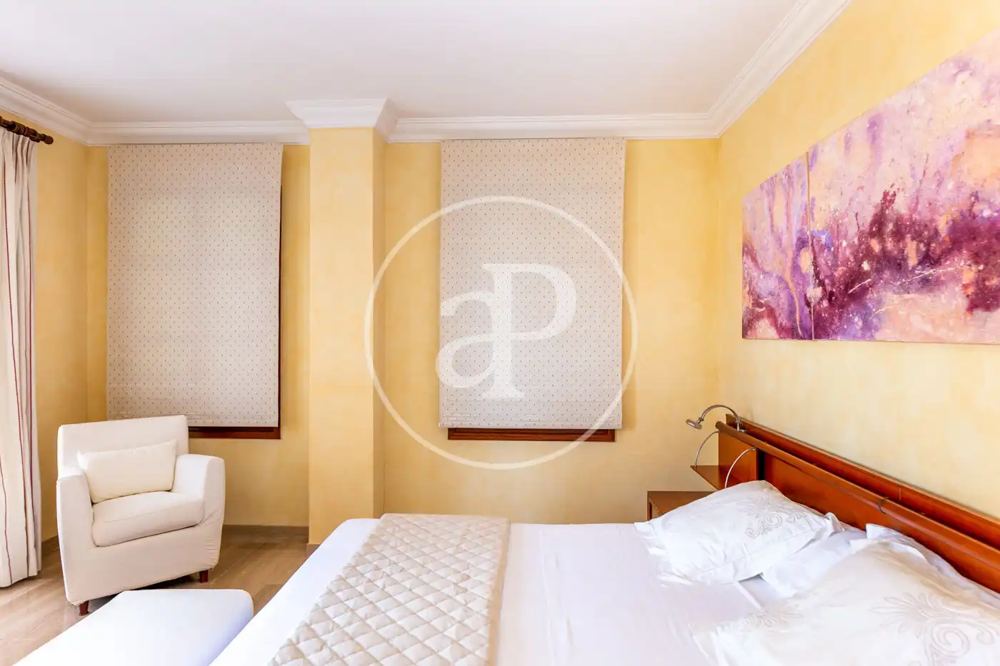 Bedroom of Houses for rent in Bunyola  with Air Conditioner, Heating and Private garden