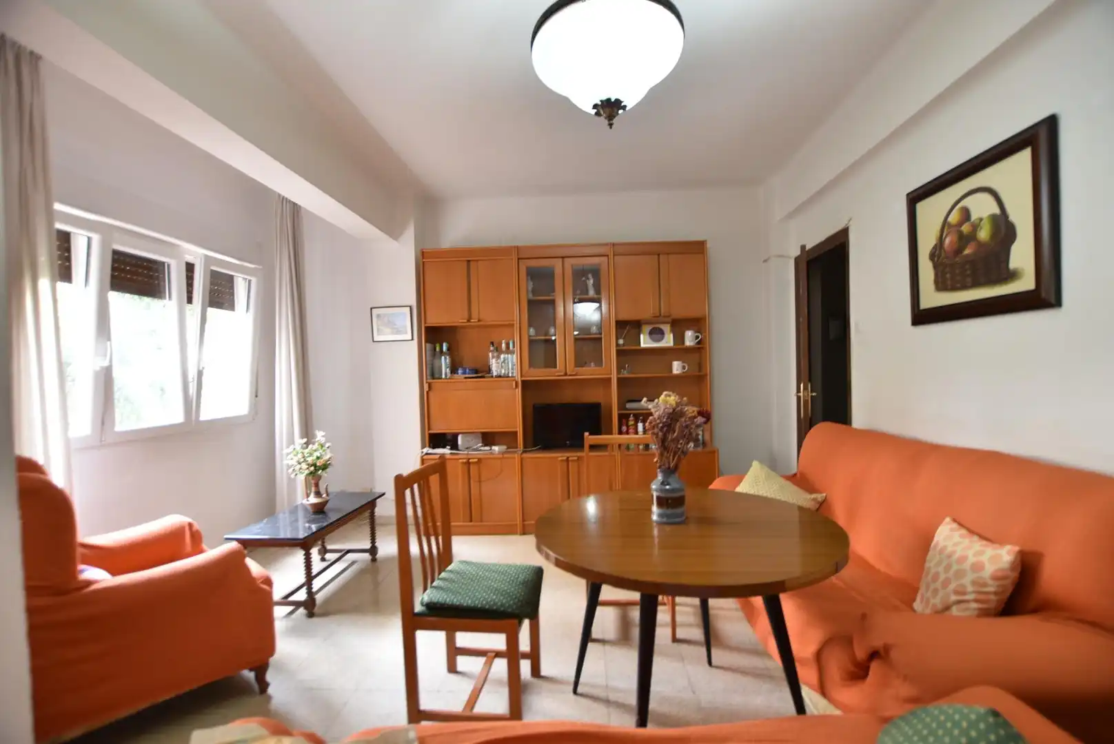 Living room of Flat for rent in Granada  with Furnished