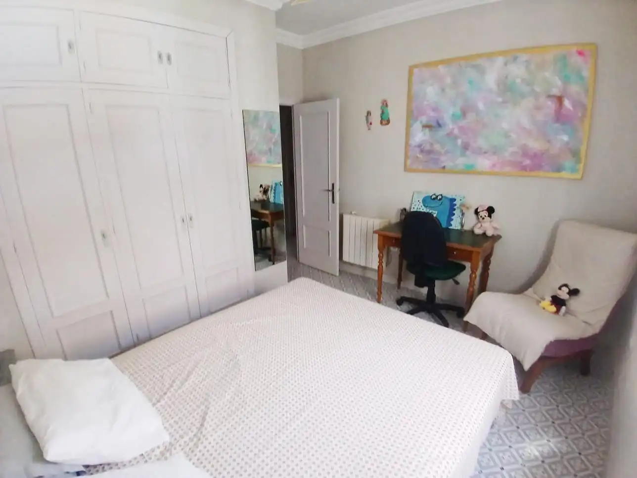 Schlafzimmer von Haus oder Chalet zum Verkauf in Aljaraque mit Heizung, Privatgarten und Schwimmbad