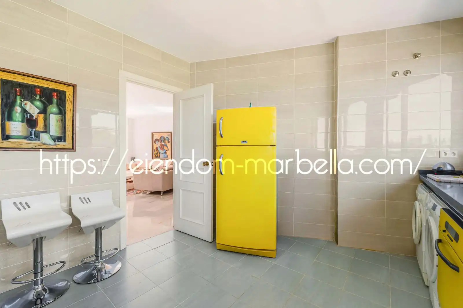 Küche von Maisonette zum Verkauf in Mijas mit Klimaanlage, Terrasse und Möbliert