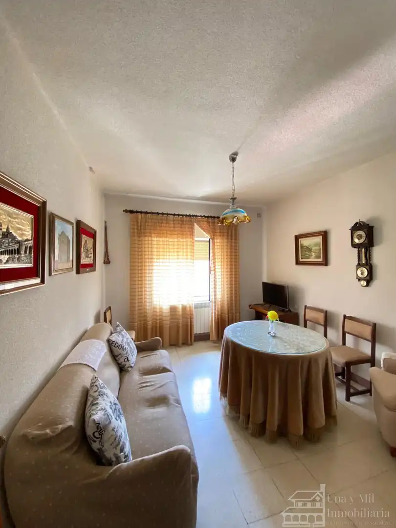 Living room of Flat for sale in Guijuelo  with Heating, Terrace and Storage room