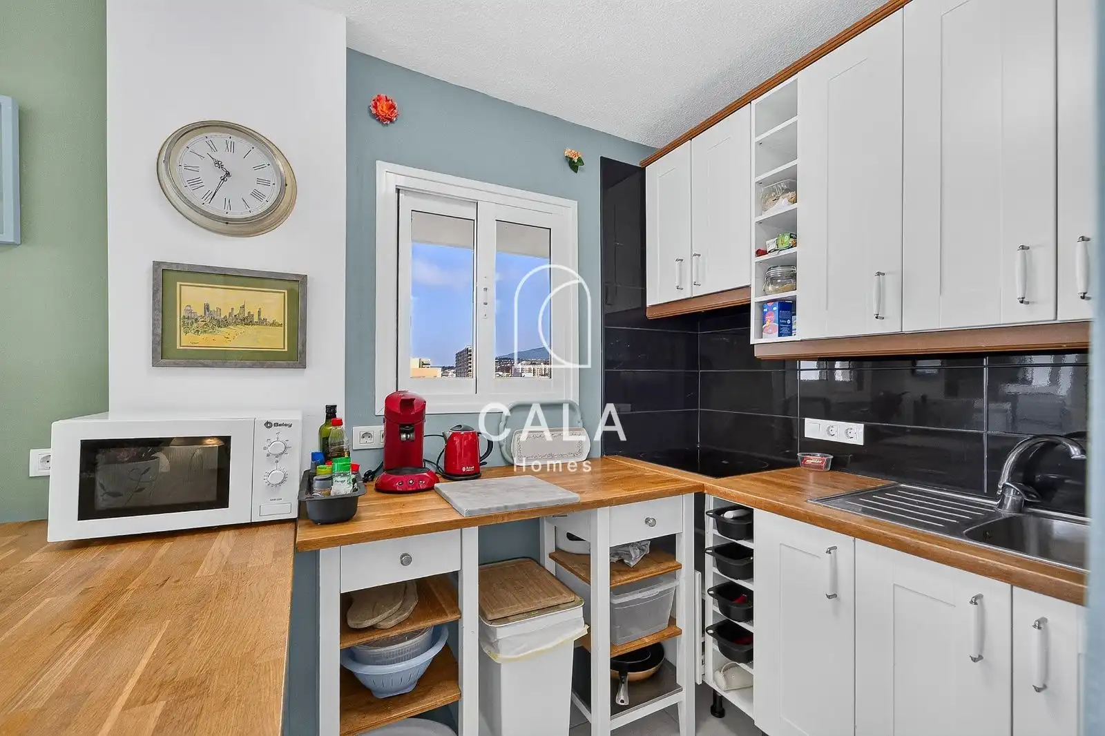 Kitchen of Flat for sale in Arona  with Air Conditioner, Heating and Terrace