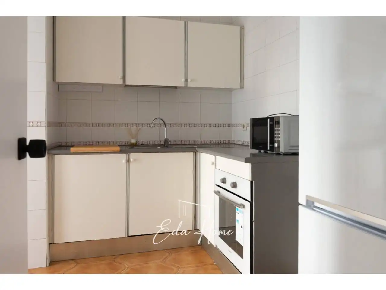 Kitchen of Flat for sale in Cubelles  with Terrace and Balcony