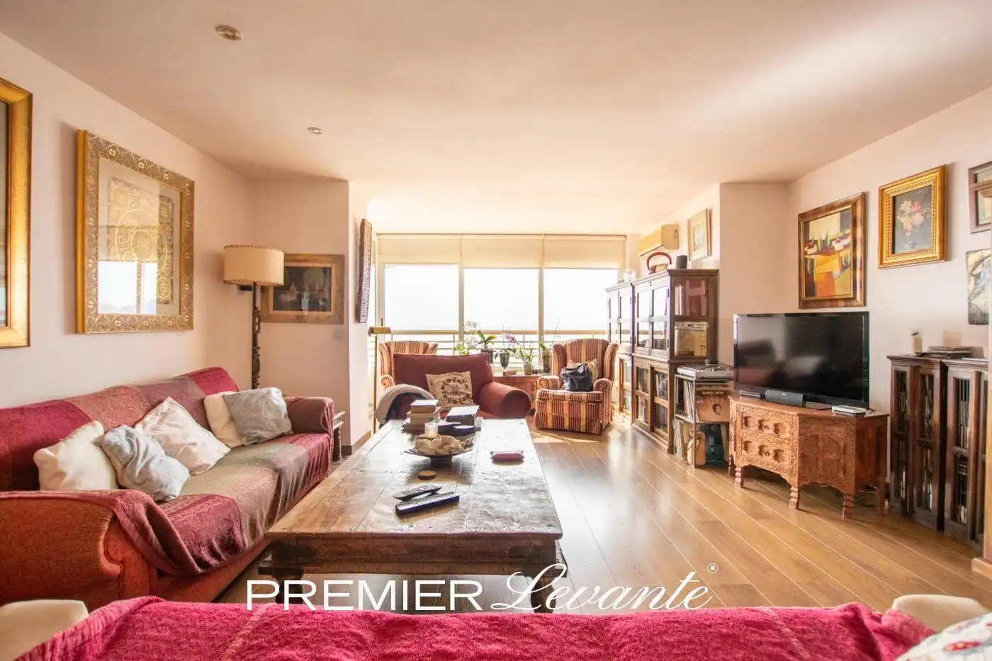 Sala de estar de Piso en venta en Alicante / Alacant con Aire acondicionado, Calefacción y Jardín privado
