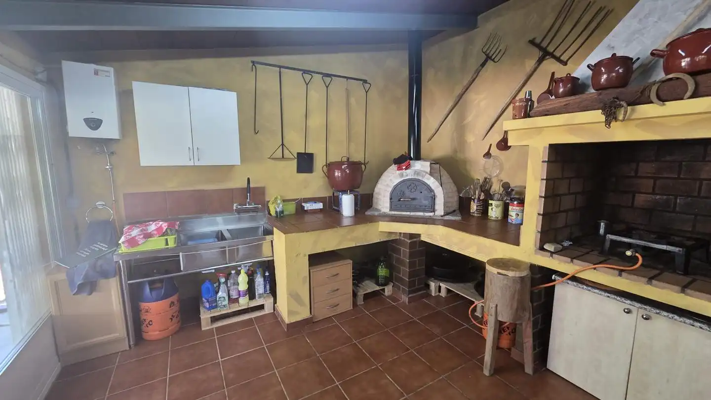 Cocina de Casa o chalet en venta en Tarancón con Aire acondicionado, Piscina y Amueblado