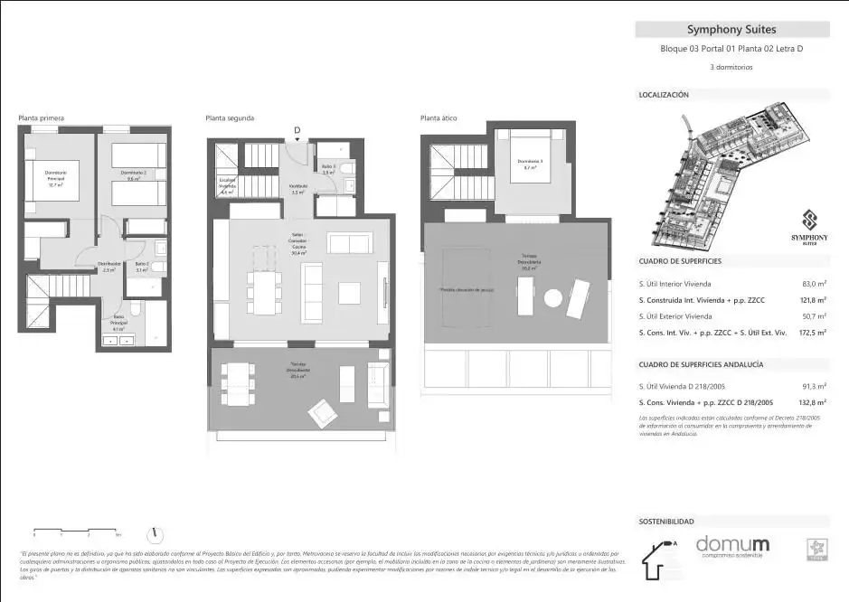 Einfamilien-Reihenhaus zum Verkauf in Estepona mit Klimaanlage, Heizung und Privatgarten