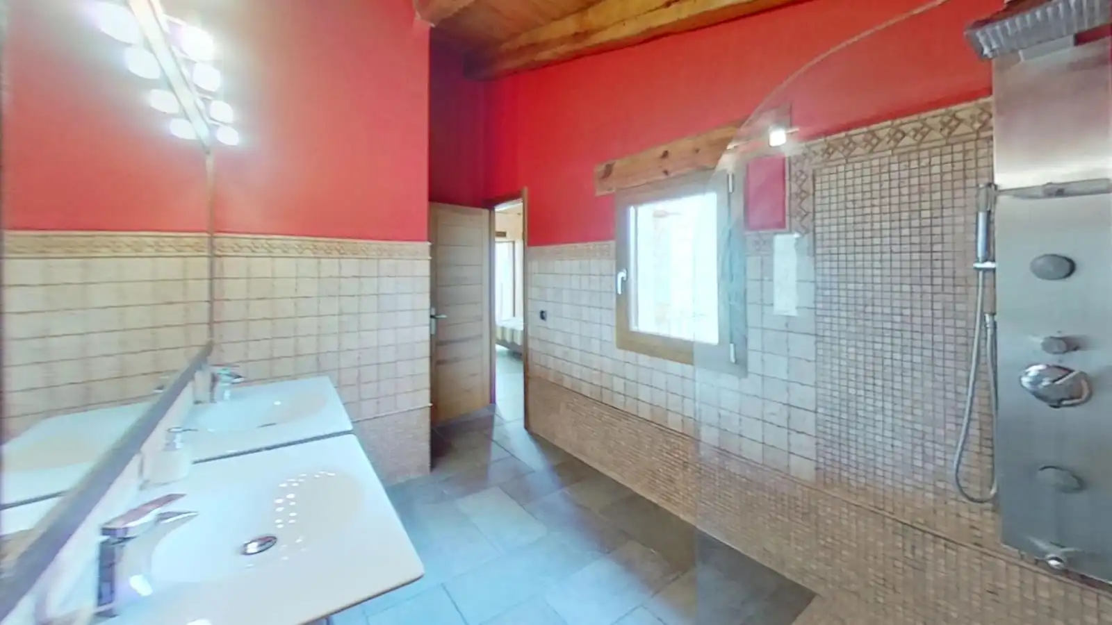 Baño de Casa o chalet en venta en San Jorge / Sant Jordi con Aire acondicionado, Calefacción y Jardín privado
