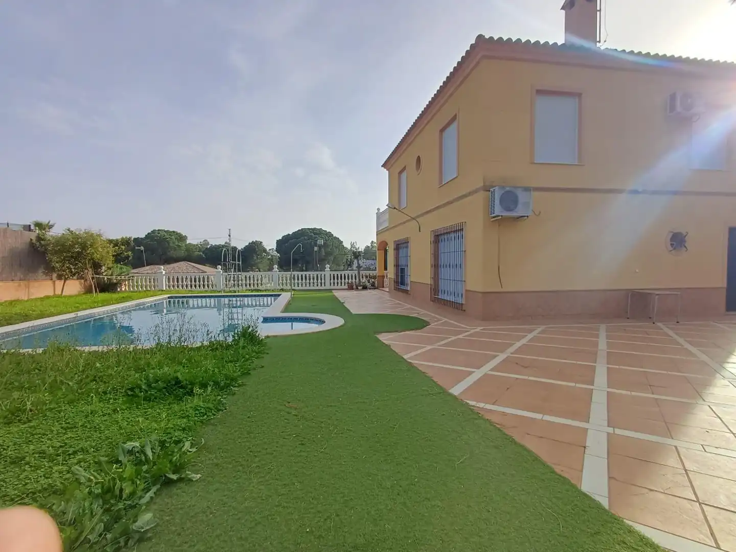 Piscina de Casa o xalet en venda en La Puebla del Río