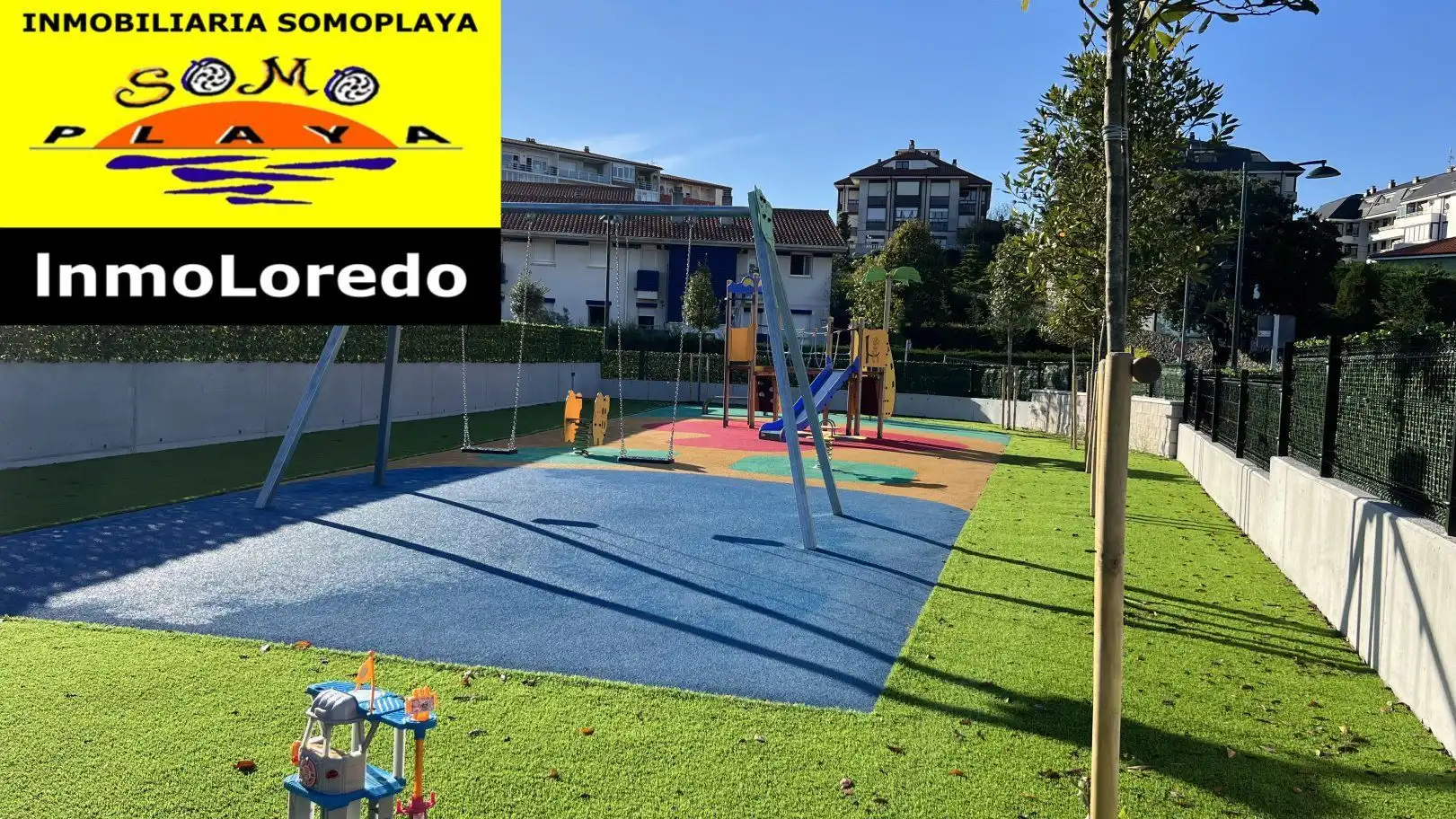 Außenansicht von Wohnung zum Verkauf in Ribamontán al Mar mit Heizung, Privatgarten und Abstellraum