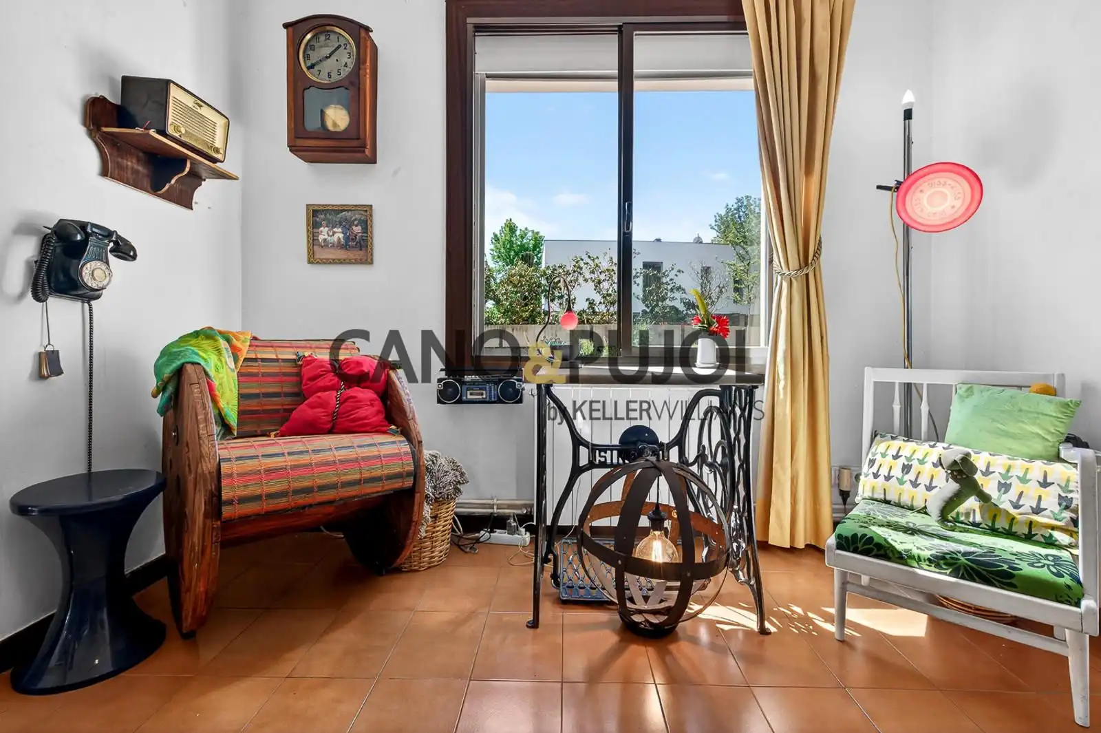Sala de estar de Piso en venta en Barcelona con Calefacción
