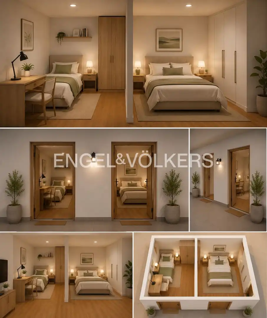 Bedroom of Apartments for sale in Pozuelo de Alarcón  with Air Conditioner and Heating