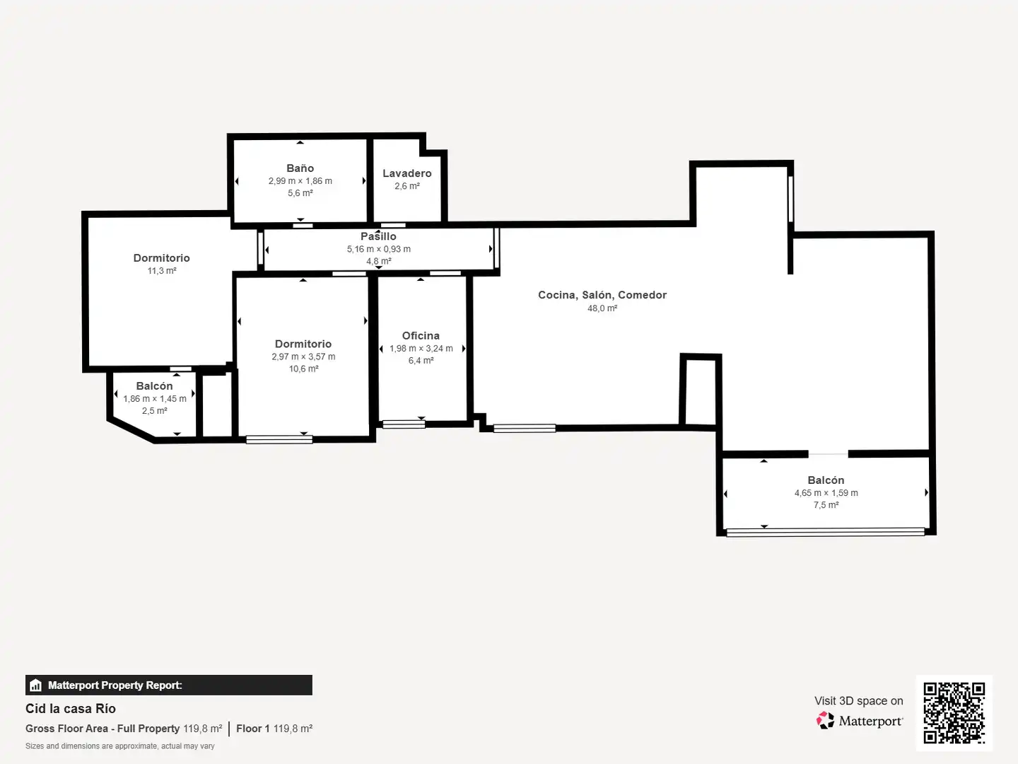 Flat for sale in Valencia  with Heating and Balcony