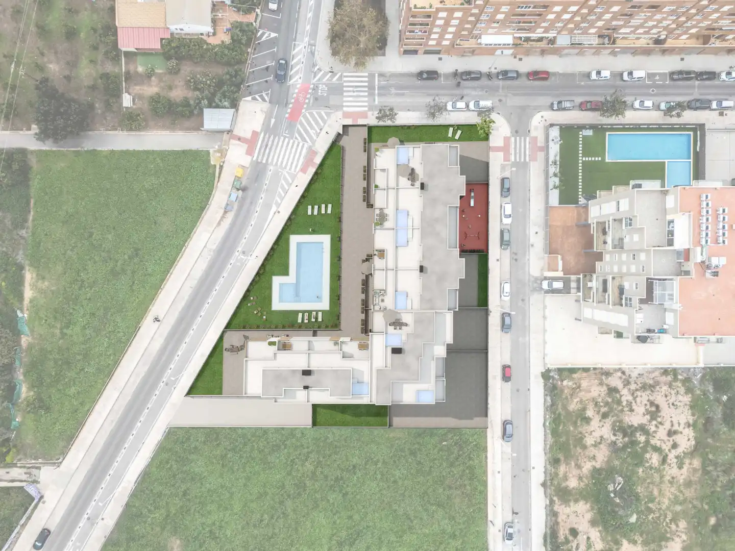 Vista exterior de Àtic en venda en Sagunto / Sagunt amb Aire condicionat, Calefacció i Parquet