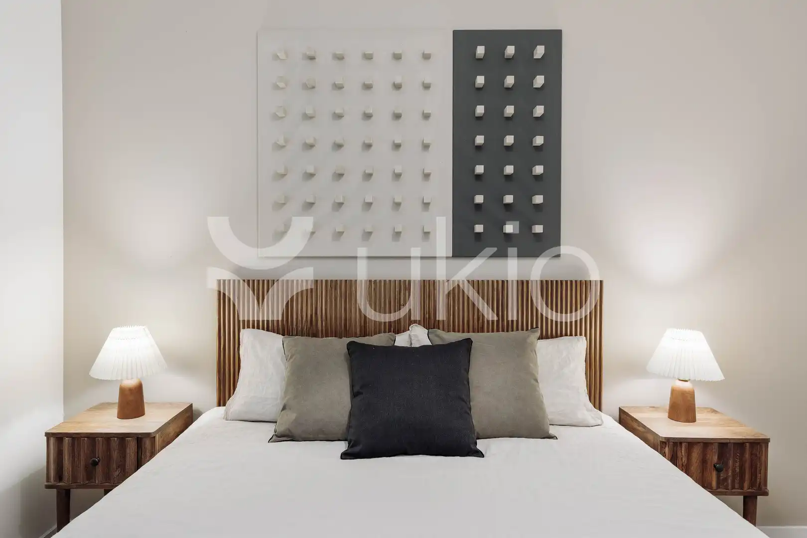 Habitación de Apartamento de alquiler en Barcelona con Aire acondicionado, Calefacción y Amueblado