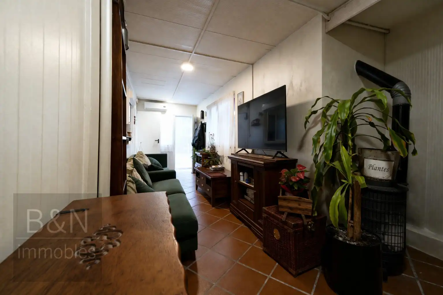 Living room of Houses for sale in Rubí  with Air Conditioner, Heating and Swimming Pool