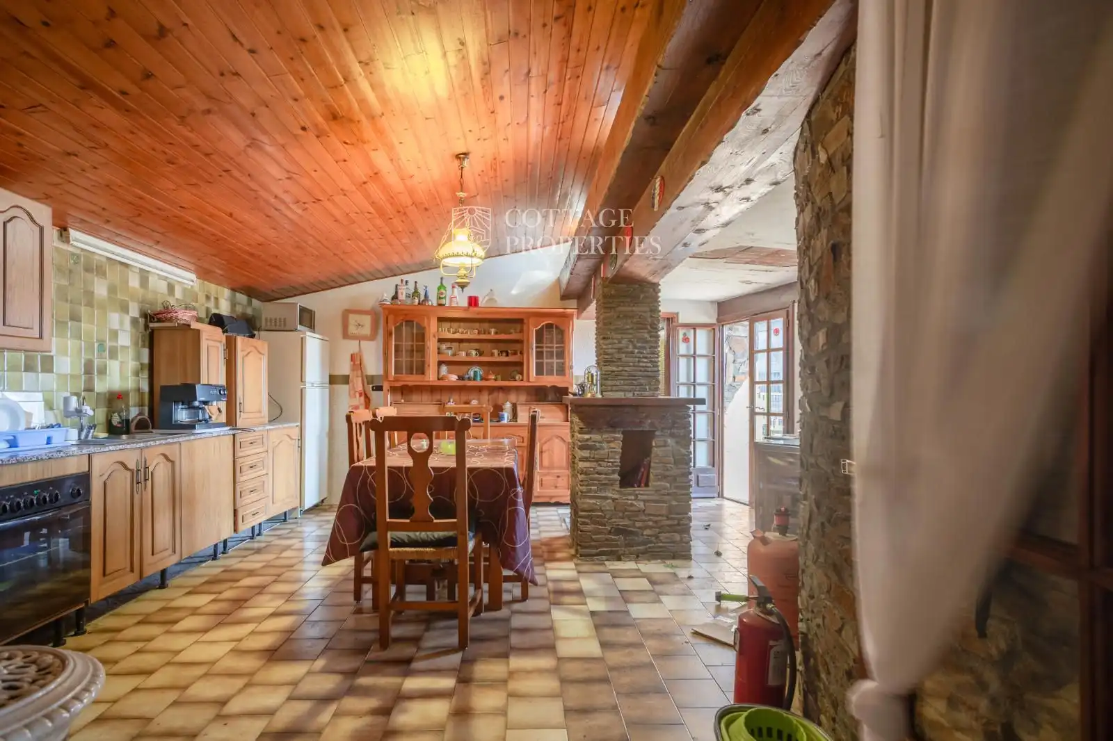 Kitchen of Country homes for sale in Montferrer i Castellbò  with Heating and Terrace