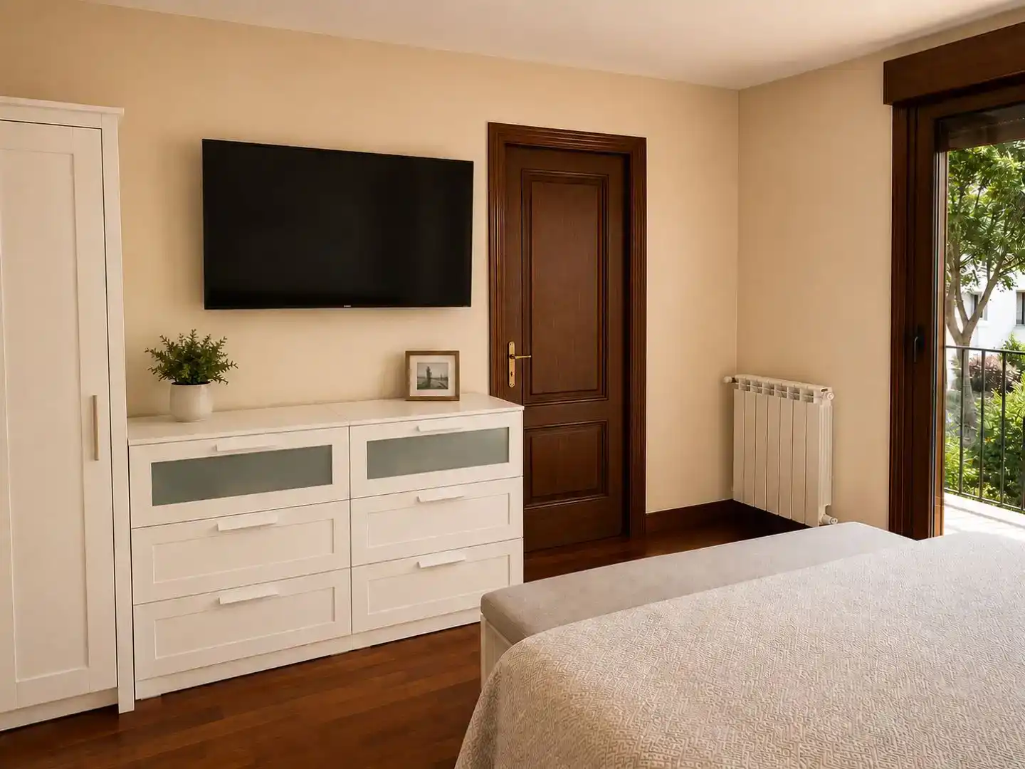 Bedroom of Flat for sale in Andoain  with Air Conditioner and Balcony