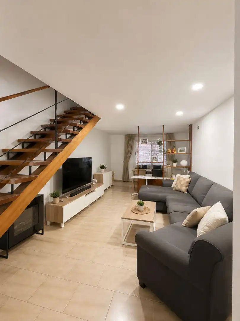 Living room of Detached homes for sale in Terrassa  with Terrace