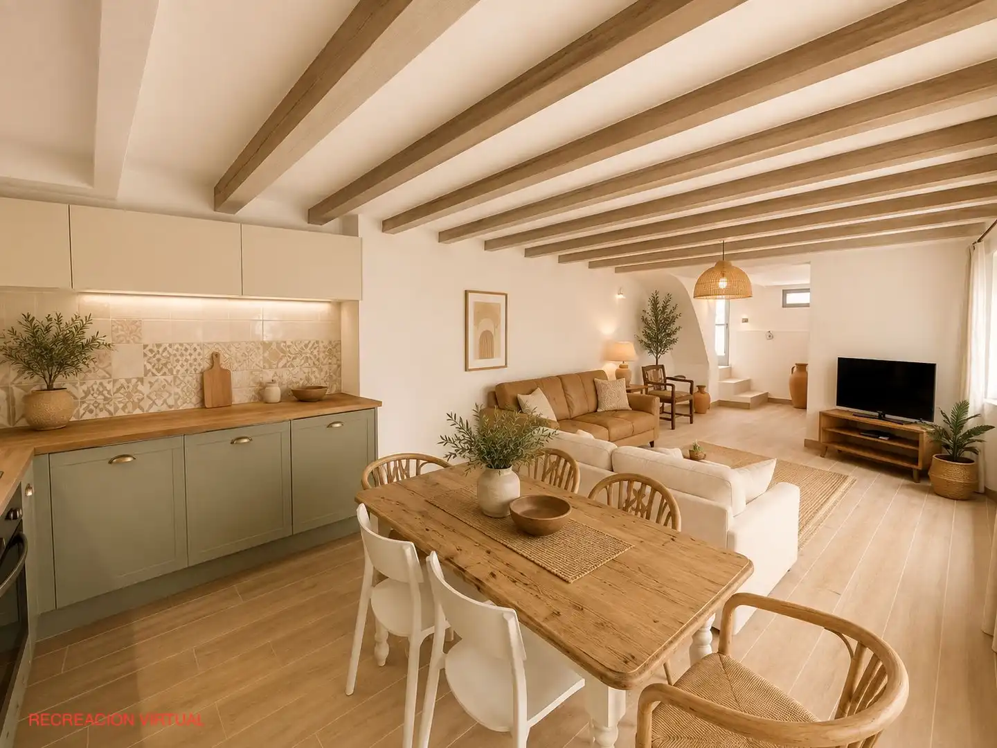 Living room of Houses for sale in Jávea / Xàbia  with Air Conditioner, Heating and Furnished