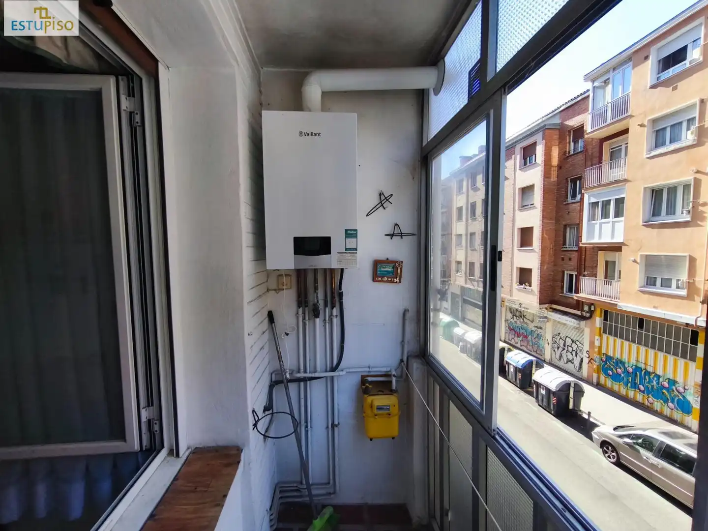 Terraza de Piso en venta en Vitoria - Gasteiz con Calefacción, Parquet y Terraza