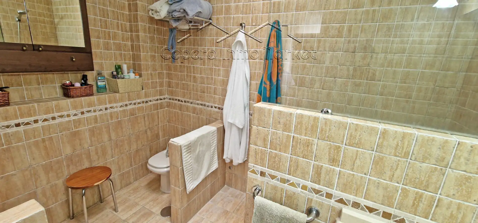 Bany de Casa o xalet en venda en El Puerto de Santa María amb Aire condicionat, Jardí privat i Piscina