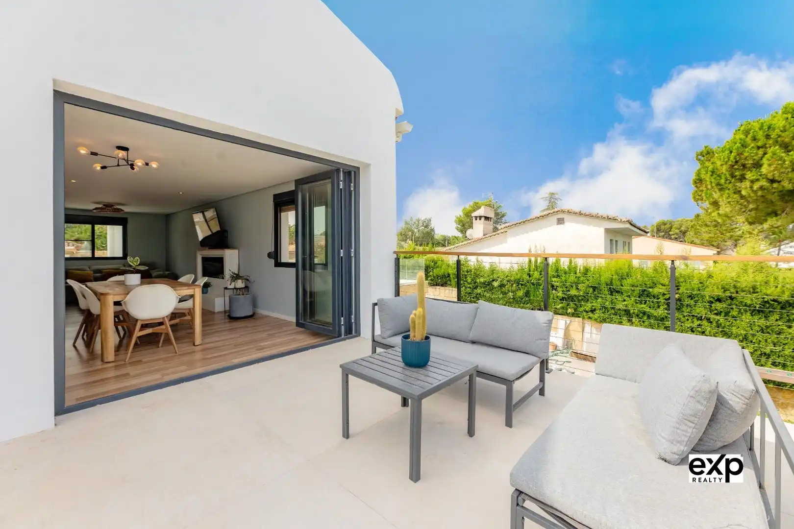 Terraza de Casa o chalet en venta en L'Eliana con Aire acondicionado, Calefacción y Jardín privado