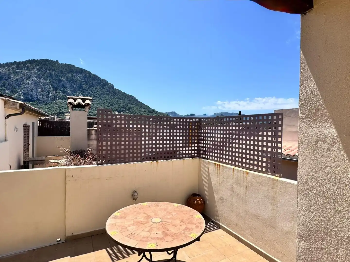 Terrassa de Àtic de lloguer en Pollença amb Aire condicionat, Calefacció i Parquet