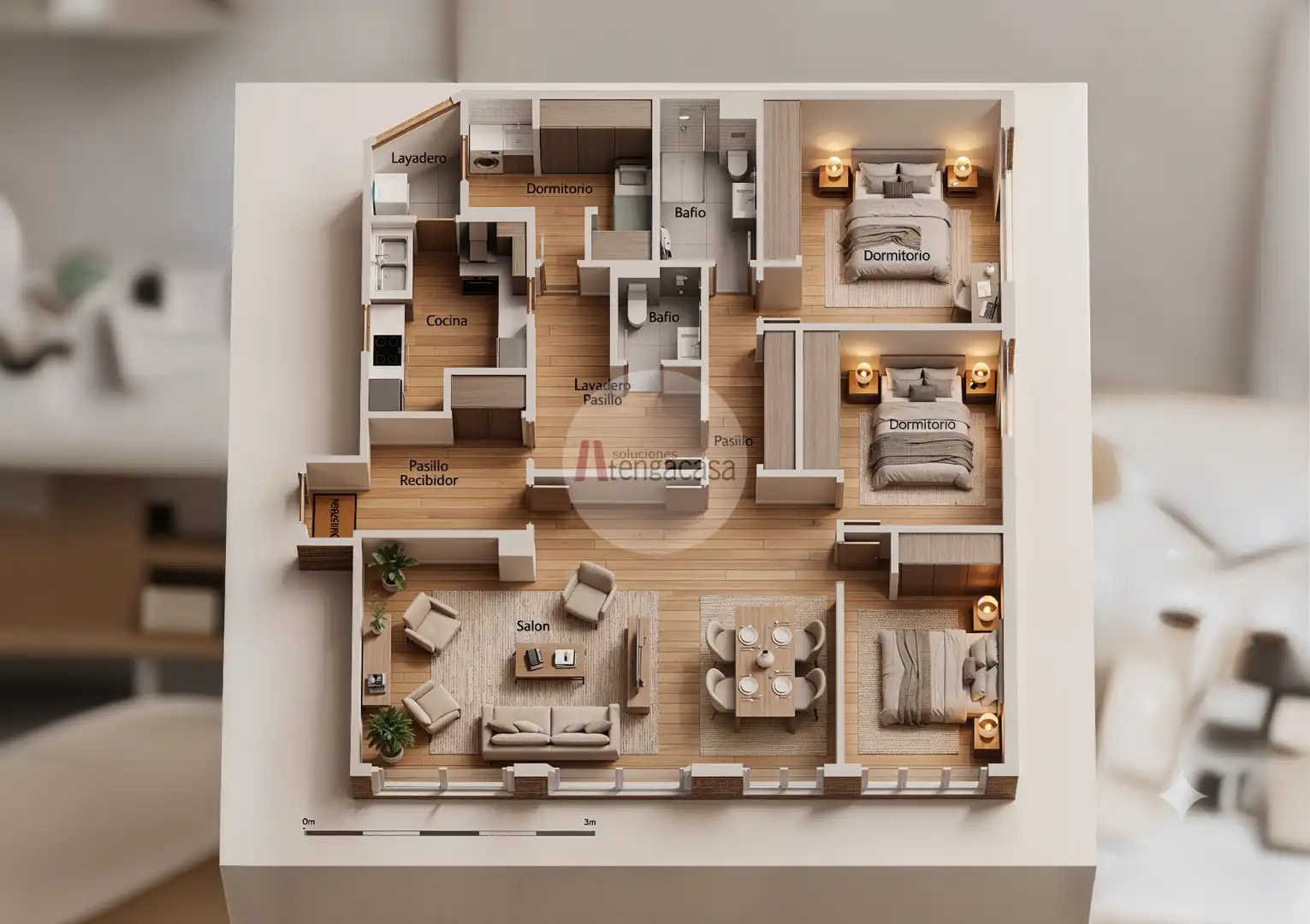 Piso en venta en Madrid con Calefacción, Parquet y Trastero