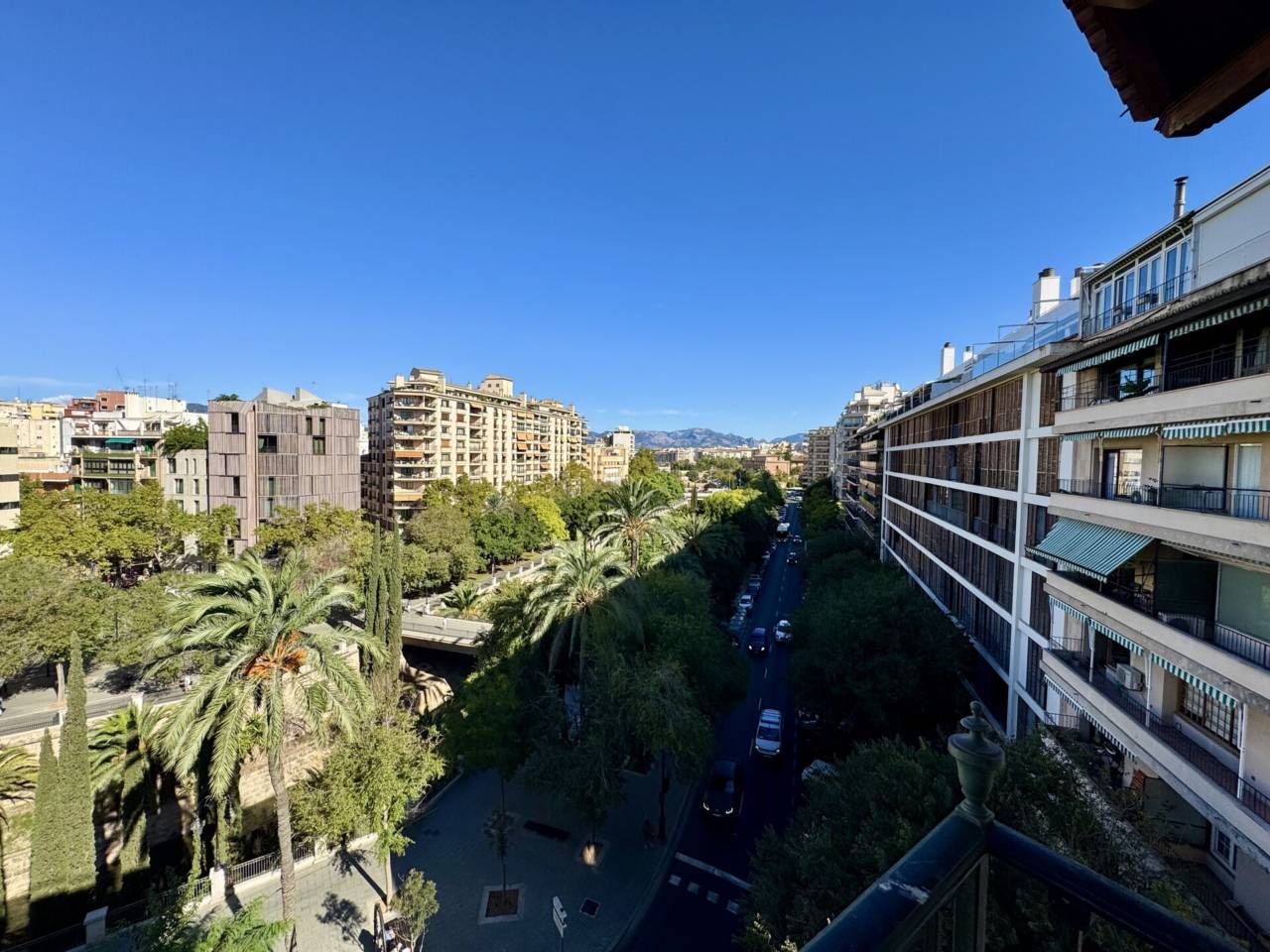 Vista exterior de Pis de lloguer en  Palma de Mallorca amb Aire condicionat, Calefacció i Parquet