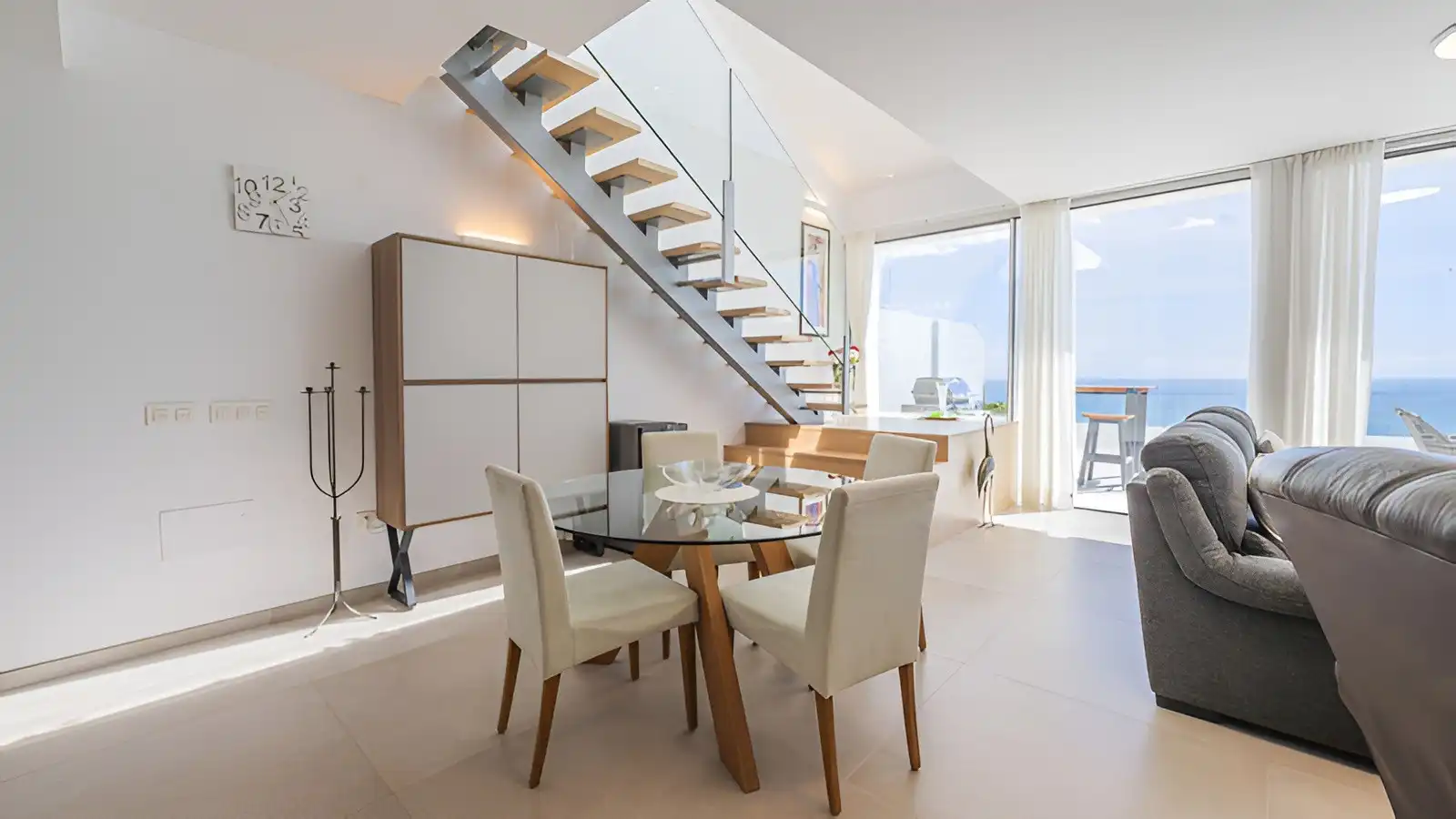 Dining room of Attic for sale in Benalmádena  with Air Conditioner, Heating and Terrace