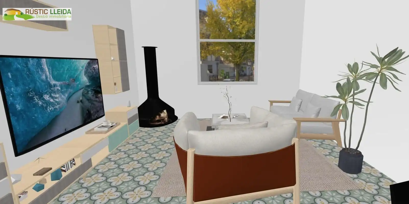Sala de estar de Casa o chalet en venta en Maldà
