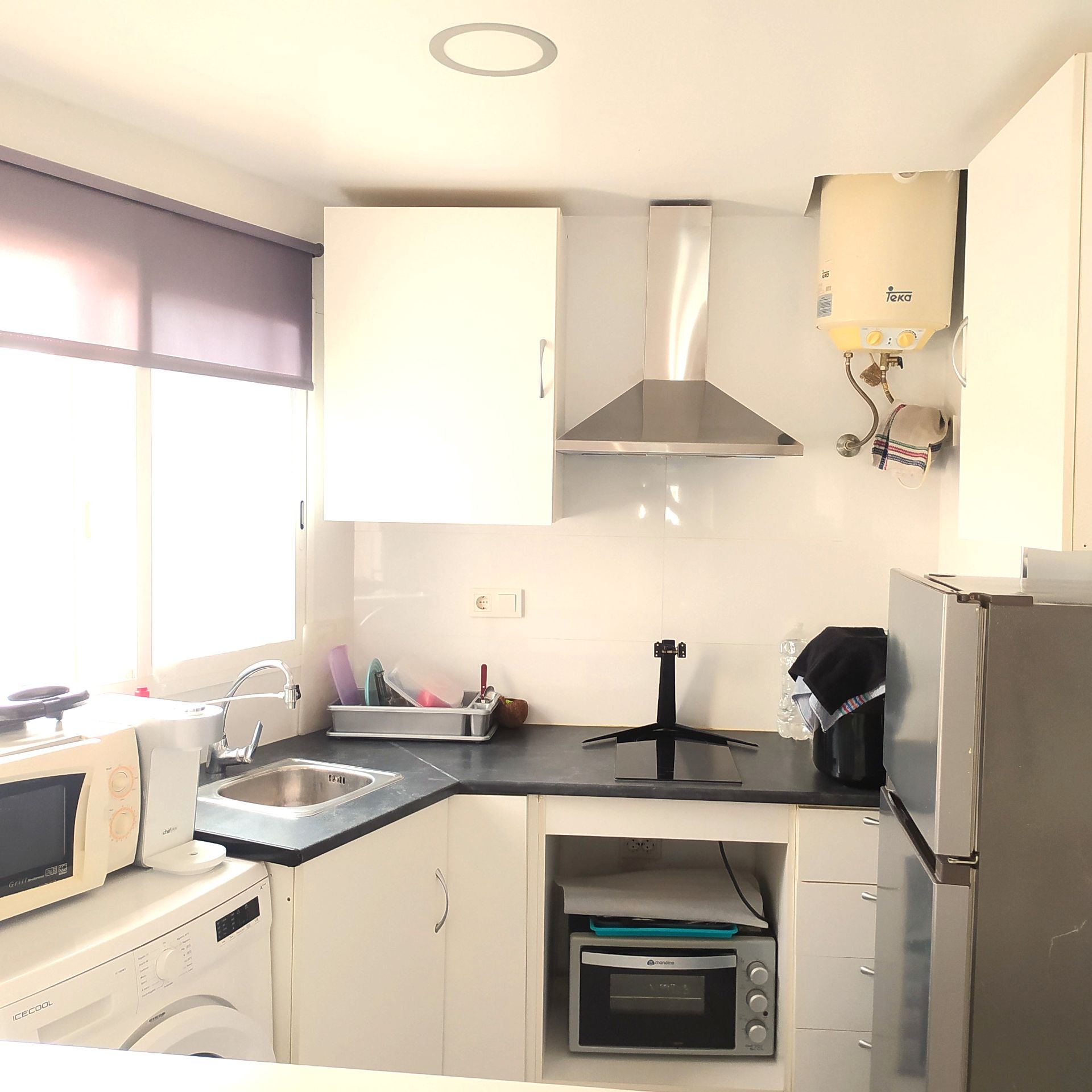 Cocina de Apartamento en venta en Torrevieja con Aire acondicionado, Trastero y Amueblado