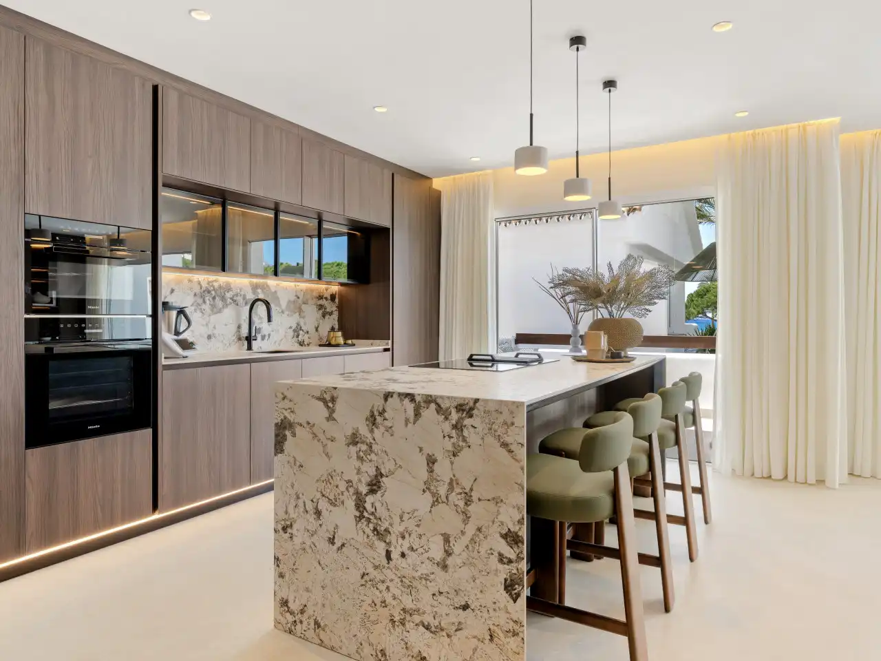 Cocina de Piso en venta en Marbella con Aire acondicionado, Calefacción y Terraza