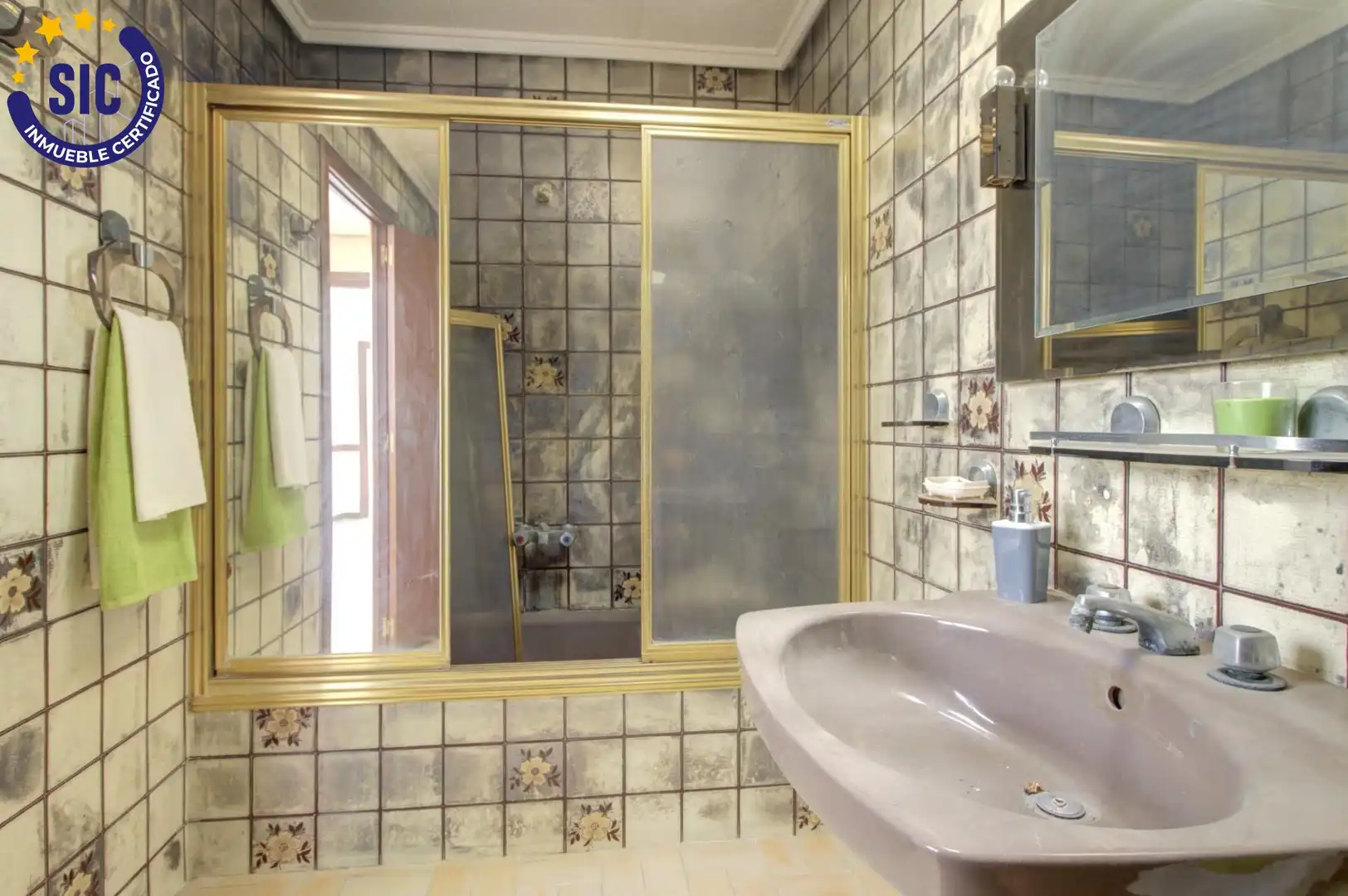 Baño de Dúplex en venta en Faura con Terraza, Trastero y Balcón